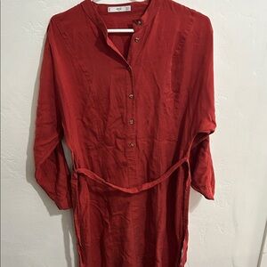 Mango Red Suit dress
